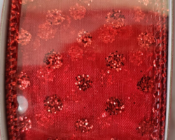 GLT RD DTS RD SHR-1.5” WR
This bow could be used for any occasion including Valentine’s Day. Streamers will be solid ribbon in shades of red. If available, a coordinating text streamer for the desired occasion could be added.