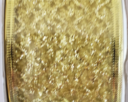 GLT SPRK GLD SHR-2” WR
This bow could be used for any occasion including Christmas or bereavement. Streamers could be any coordinating print or solid ribbon. If available, a coordinating text streamer for the desired occasion could be added.