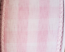 PNK GING-1.5” WR
This bow could be used for any occasion. Streamers will be solid ribbon in the colors of pink and white. If available, a coordinating text streamer for the desired occasion could be added.