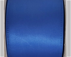 DK BLU SAT-2.5" WR This bow could be used for any occasion. It could also be used in conjunction with a coordinating wireless ribbon. Streamers could be any coordinating print or solid ribbon.
