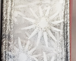 STARBRST SLVR SHR-1.5” WR
This bow could be used for a Christmas or winter collection. Streamers will be solid ribbon in the colors of white and silver. If available, a coordinating text streamer for the desired occasion could be added.