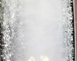 WH SHR SLVR TRM-1.5” WR
This bow could be used for a bridal shower or wedding. Streamers will be solid ribbon in the color of white and a coordinating text streamer could be added.