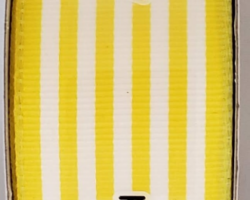 YEL WH STRP GROS-1.5” WR
This bow could be used for any occasion. Streamers will be solid ribbon in the colors of yellow and white. If available, a coordinating text streamer for the desired occasion could be added.